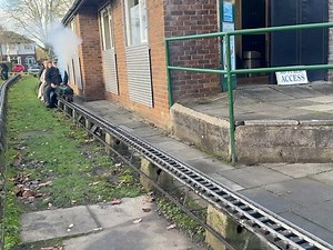 Urmston & District Model Engineering Society Ltd- Miniature railway on Reels