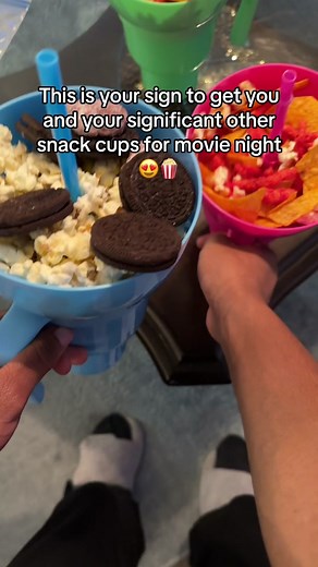 Never thought a cup like this would exist 😱🍿 #snack #snackcup #fyp #viral