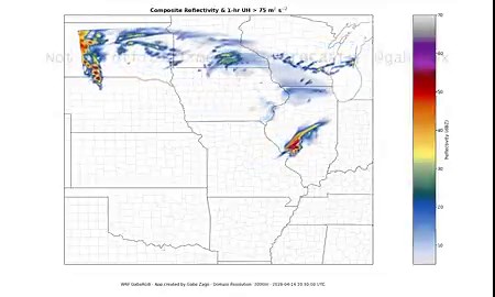 NOT AN OFFICIAL MODEL - FORECAST ONLYNext week, if Euro is correct with the trough and low placement, the warm front could initiates multiple supercells from Southern South Dakota through Central Wisconsin. However, those supercell could be outfoward dominant easily as the storm motion is parallel to the warm front. I would not be surpised to see multiple tornadoes, large hail and damaging wind. Be aware and keep lookout for any forecast changes.#mnwx #sdwx #wiwx #iawx #wx #wxtwitter