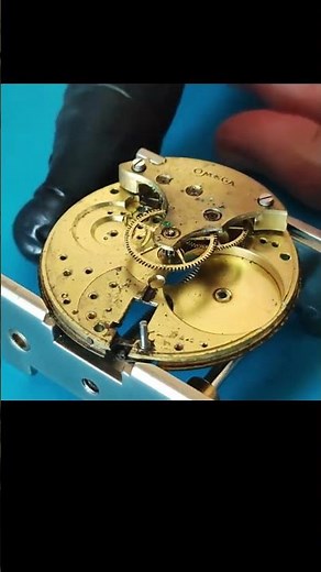 Omega Vintage Pocket Watch Restoration | Part 1 - Disassemble