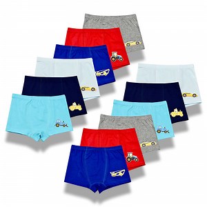[Hot Item] High Quality Kids Cotton Boxer Briefs Clothing Cute Boys Underwear