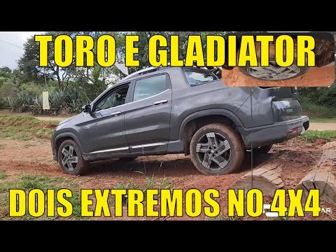 Two EXTREMES in 4x4 - Fiat Toro and Jeep Gladiator