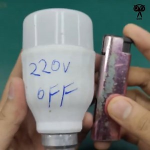 simple way to fix led bulb #repair #ledbulb #fix | Creative Own