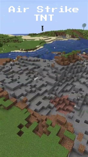 Air Strike (TNT Troll TNT Blast Explosion Experiment) #shorts