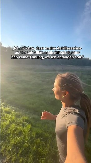 Wichtige Bausteine für eine belastbare Achillessehne🏃‍♀️ #running #achillessehne