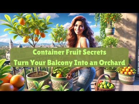 Grow FRESH Fruit Trees in Containers Like a PRO!