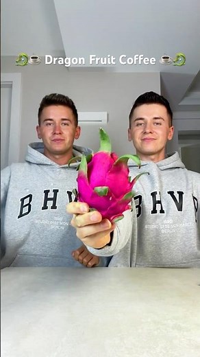 🐉☕️Exotic Dragon Fruit Coffee☕️🐉 Would you try this coffee? ☕️🫢 #diy #challenge