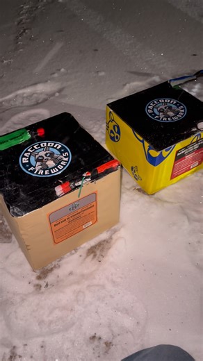 100s VS 49s INSTANT THUNDERKING COMPARISON! Raccoon Fireworks 1.4g Proline #Pyro #Fireworks #Shorts