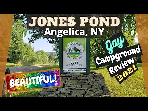 Jones Pond Gay Campground Review '21 - BEAUTIFUL! - Angelica, NY