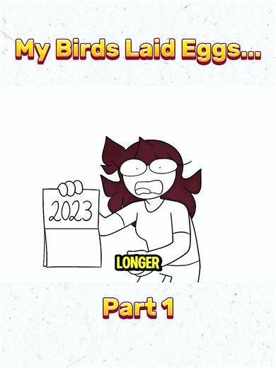 My Birds Laid Eggs... - Part 1 #jaidenanimations #birds #laid #eggs
