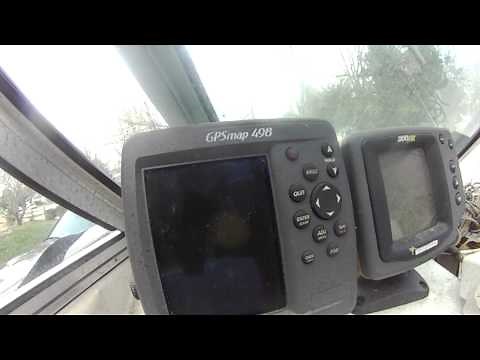 garmin gpsmap 498 and 200dx hummingbird fish finder