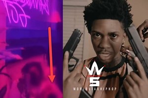 At This Point, We Done Seen It All: Rapper Lil Rye Was Getting Top While Recording A Song While His Homies Watching!