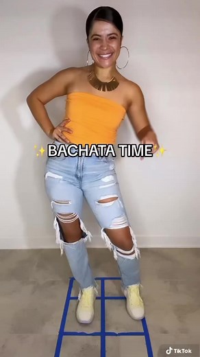 Come try this fun bachata step variation! 💛✨ #bachata #bachatadancing | ikellymarcelino