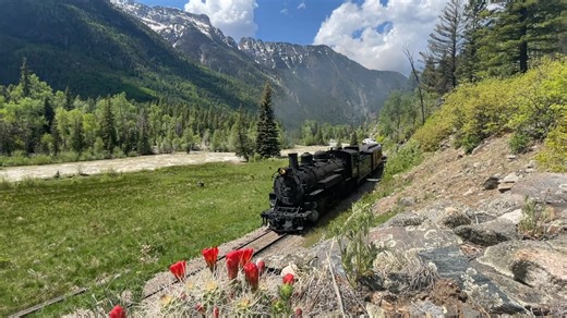 23K views · 1K reactions | Enjoy breathtaking views this summer and experience the magic of summer from the rails. Secure your seat now! www.durangotrain.com/now-booking/ Video: Anthony Summer | Durango & Silverton Narrow Gauge Railroad | Facebook