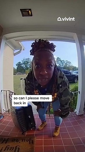 When life gives you lemons, move back in with your parents and make them pay for the sugar. 🍋 #adulting #adultingishard #caughtoncamera #adultingfail #movingin #doorbellcam #parentshouse #vivint #smarthome #securitycamera