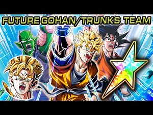100% STR LR FUTURE GOHAN ON LR FUTURE GOHAN/TRUNKS TEAM! Dragon Ball Z Dokkan Battle