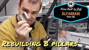 In this episode I tackle the b pillars on that Alfarrari which were completely rusted away. Watch the full video at http://youtube.com/homebuiltbyjeff | Home Built By Jeff