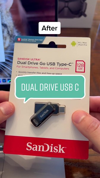 128GB Dual Drive USB-C: The Essential Tech Accessory for Your MacBook