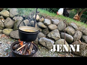 CAMPFIRE KITCHEN FROM OLD CAR RIM