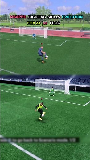 FIFA 23 vs FC 26 JUGGLING Skills Evolutions ⚽