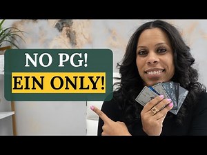 TOP 3 Business Credit Cards: EIN ONLY (No PG Required)