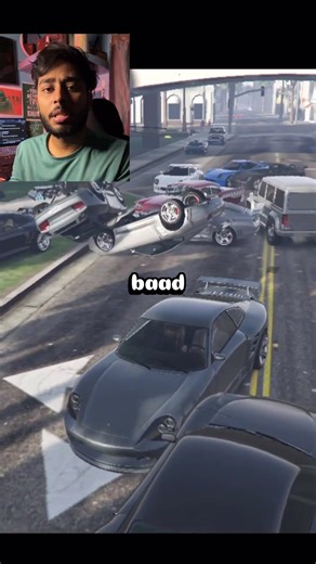 I Blocked Traffic in GTA 5… This Happened 😳🚗 #gta5