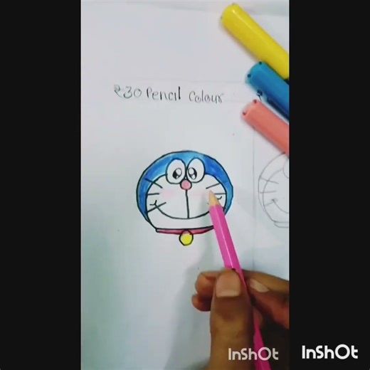 Doraemon kaise banaye??how to make doremon?? Doremon