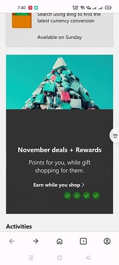 Bing Rewards New Update Explore on Bing like Usa Server #bing #microsoft rewards #india server