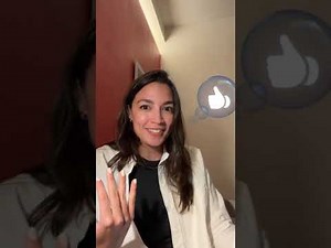 AOC Alexandria Ocasio Cortez Instagram Live Stream July 19, 2024
