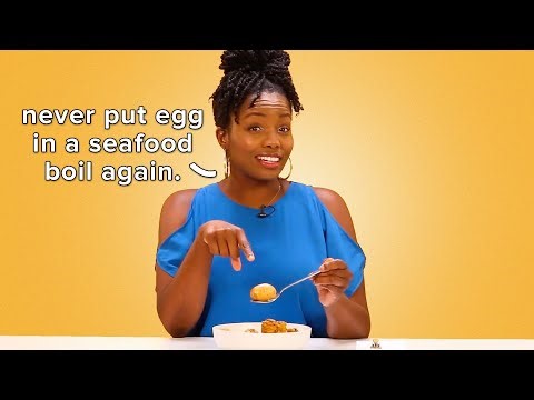 Southerners Try Each Other's Seafood Boil