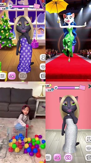 My Talking Angela – Funny Moments #mytalkingangela #shorts #funny