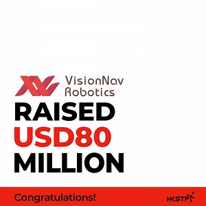 好消息！為大家打打氣：園區公司 VisionNav Robotics 剛完成C+輪融資，籌得8,000萬美元！ VisionNav...