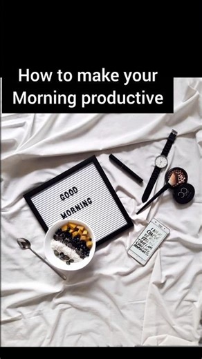 Your morning decides your whole day. Fix this before it’s too late📖.#selfimprovement #discipline