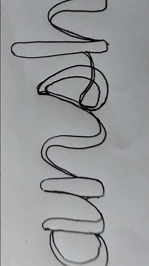 Baguet Script #calligraphy #art #diy #giftwrappingideas #names #handwriting #script #baguet