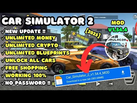 Car Simulator 2 v1.54.4 MOD APK (2025) | Unlimited Money & Gold | Unlock Everything!