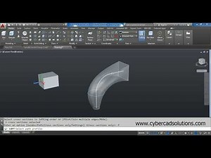 Variable Section Sweep in 3D (Loft)