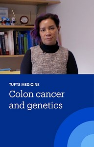 Did you know your genes can play a role in colon cancer? #TuftsMedicine’s Dr. Dallas Reed shares five things you need to know about colon cancer and genetics. Learn more: https://www.tuftsmedicine.org/services-treatments/cancer/genetic-cancer-risk-assessment #ColonCancerAwareness | Tufts Medicine