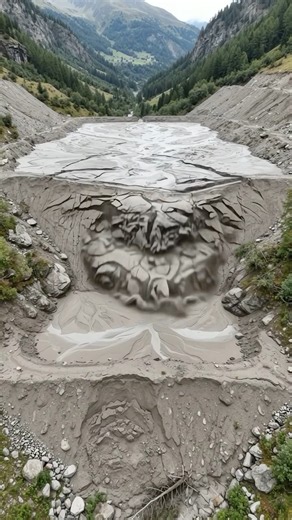 Val di Stava Tailings Dam Failure Simulation｜Italy 1985 🇮🇹｜ Collapse cascade｜4K resolution