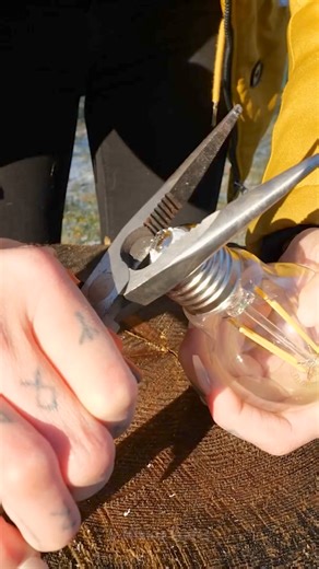 Light Bulb Upcycled into a Camping Lantern 🕯️ | 5-Minute MAGIC