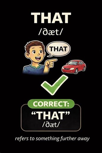THAT #howtopronounce #englishpronunciation