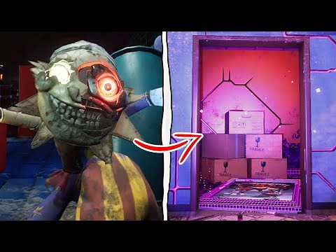 Exploring Eclipse's SECRET ROOM In FNAF Security Breach Ruin