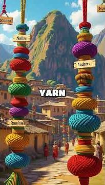 How the Incas Stored Information in Strings #ancient #genius