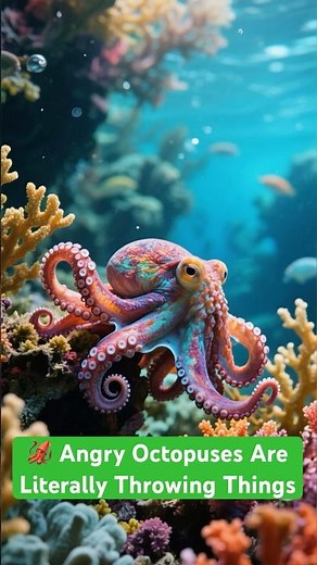 Octopuses Throw Shells at Each Other on Purpose 🐙🤯