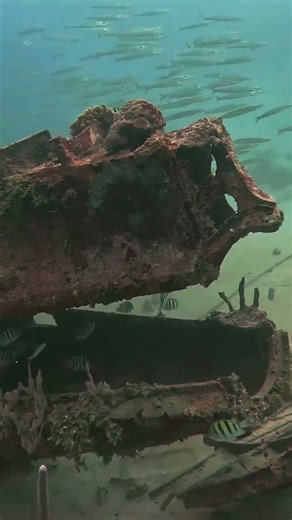 Wreck Diving DC3 Roatan Short