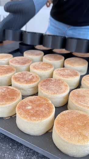 Baked English Muffins ( recipe in description)