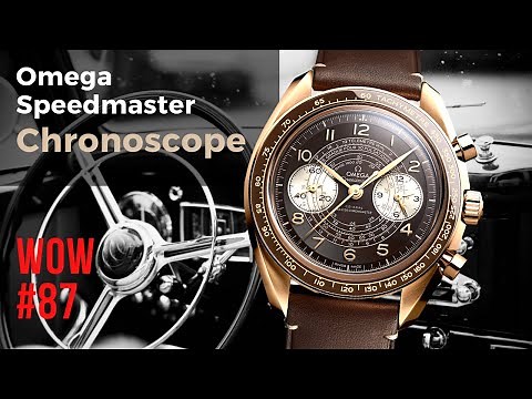 Bronze Gold?! Omega Speedmaster Chronoscope // Watch of the Week. Review #87