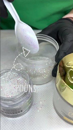 Secret Formula To Mix Perfect Acrylic Glitter
