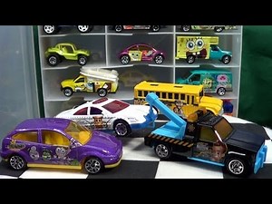 Spongebob, Jimmy Neutron, Fairly OddParents Eggmobiles Eggs From Matchbox 2005