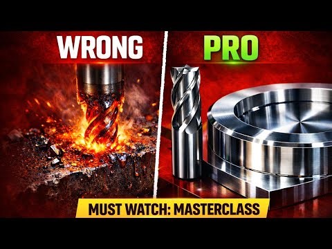 ⚠️ WRONG vs PRO CNC Milling | Master the Perfect Finish🙏#cnc#cncmachining#cncmilling