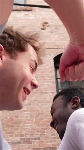 We recreated the Stranger Things alley fight scene IRL! #netflix #tvshow #viral